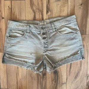 Free People Jean Shorts
